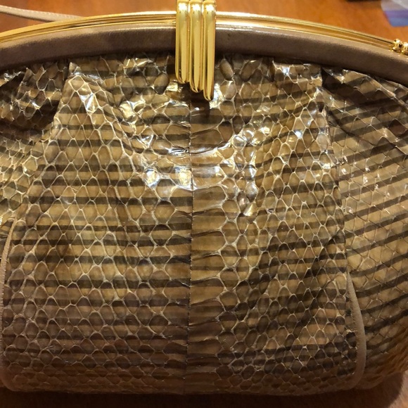 REAL snakeskin handbag - Picture 2 of 7